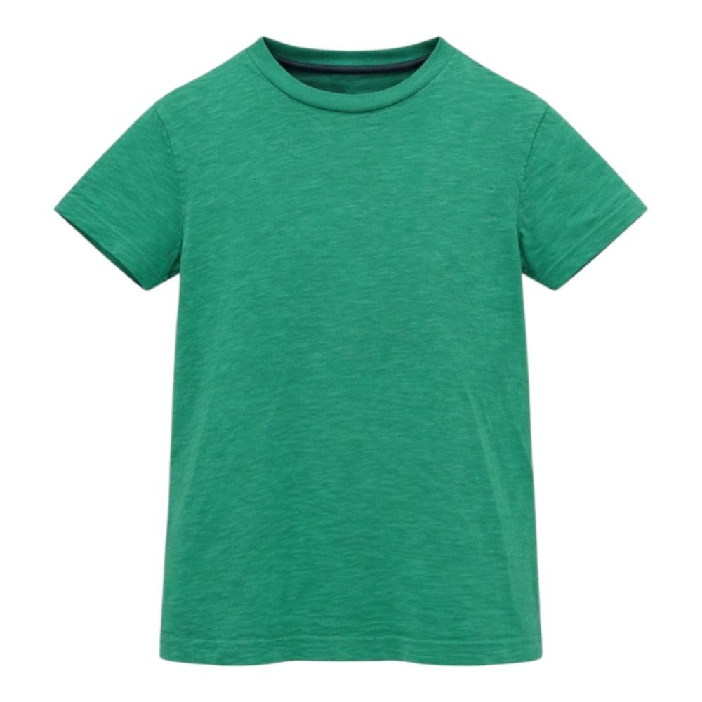 Mini Boden Green Short Sleeve T-shirt Cotton Kids Boys Size 4/5